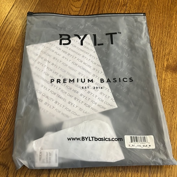NWT BYLT Basics Woman’s Black Baggy Pants Size M - Picture 7 of 7